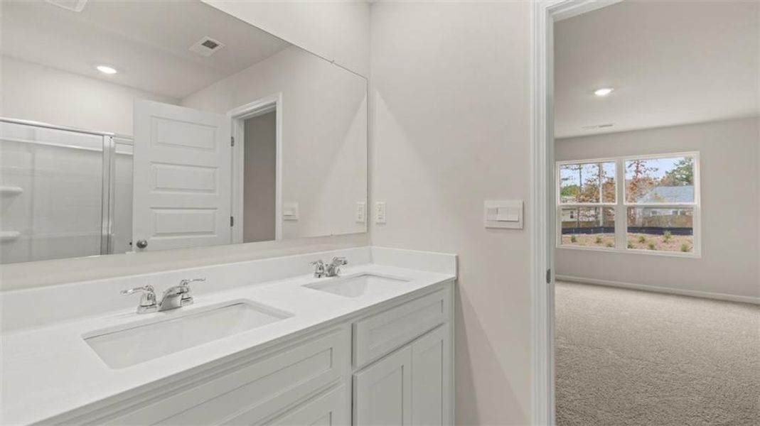 Furnished interior view inside a new home in Willowbrook, Winder (Image 11).