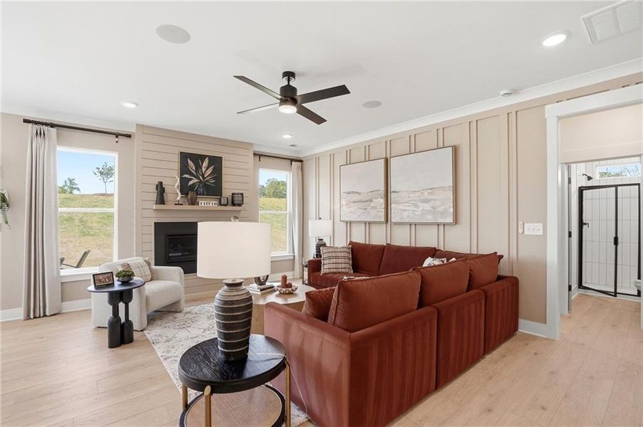 Furnished interior view inside a new home in Marble Tree, Ball Ground (Image 6).