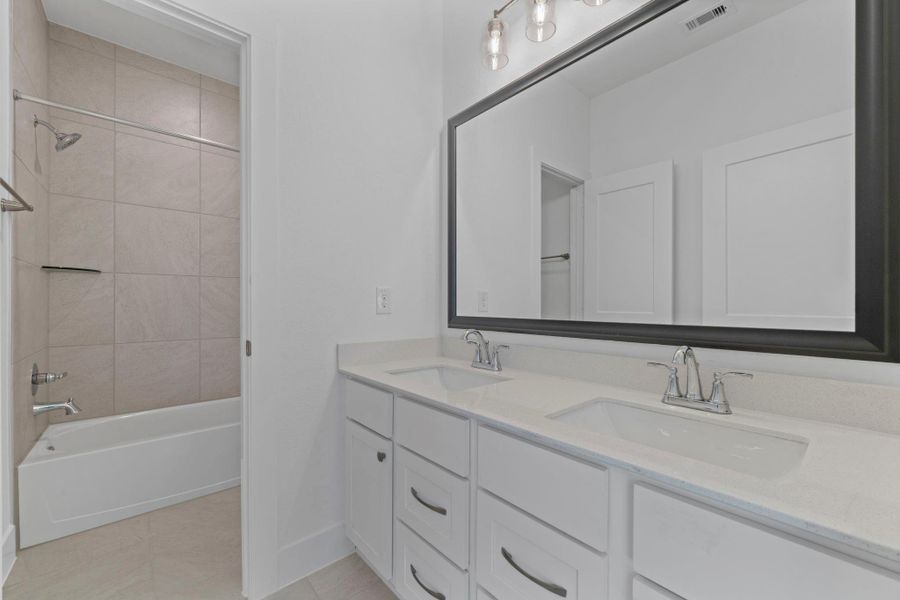 Furnished interior view inside a new home in Emory Glen, Magnolia (Image 7).