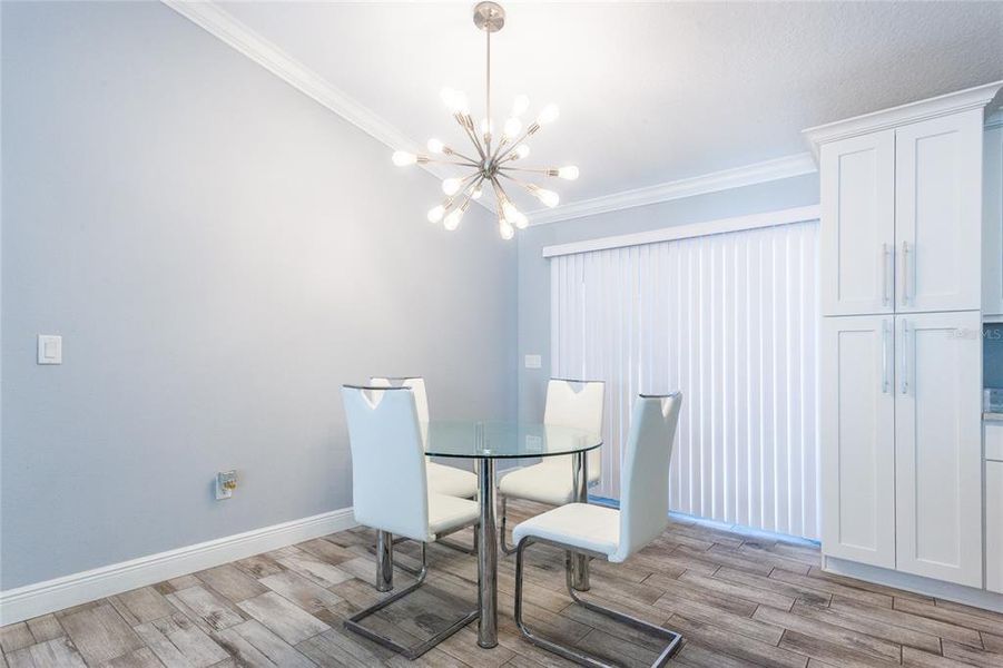 Furnished interior view inside a new home in , Williston (Image 4).