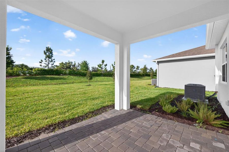 Exterior details and patio area of a home in Windwater, Parrish (Image 25). Exterior details and patio area of a home in Windwater, Parrish (Image 25).