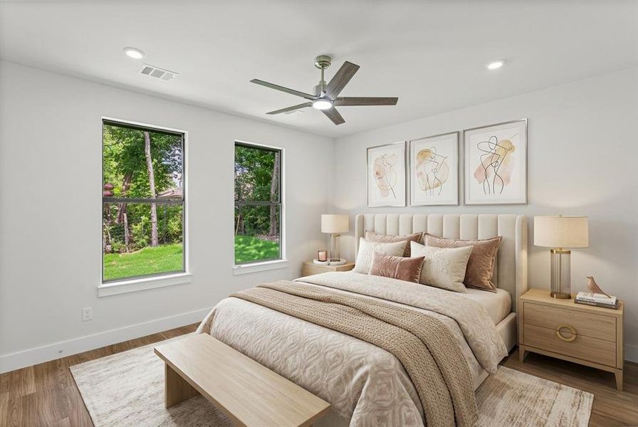 Furnished interior view inside a new home in , Granbury (Image 14).
