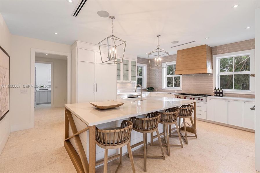 Furnished interior view inside a new home in , Islamorada, Village of Islands (Image 45).