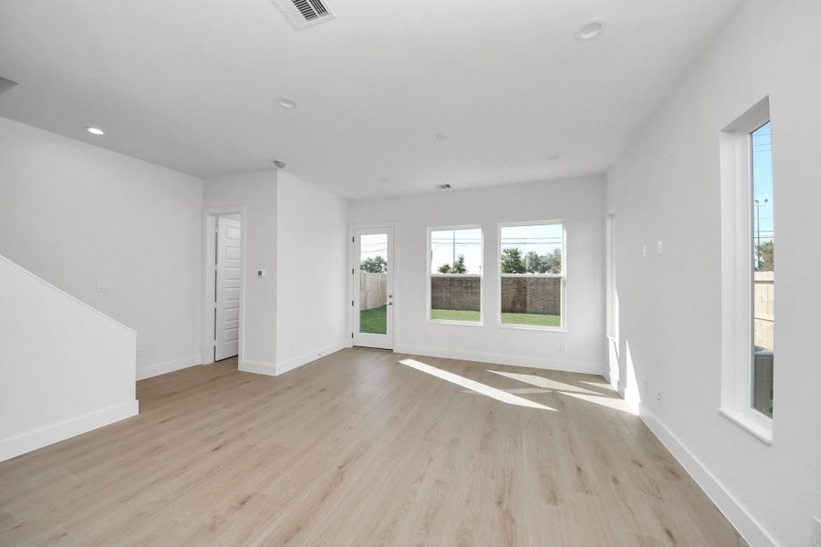 Spacious, unfurnished interior of a new home in , Houston (Image 23). Spacious, unfurnished interior of a new home in , Houston (Image 23).
