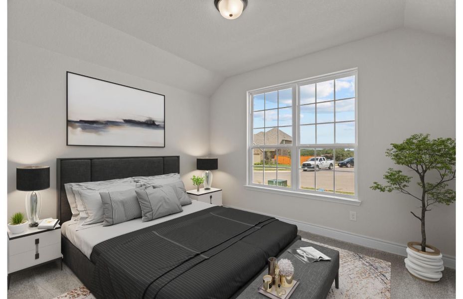Representative furnished interior of a home built from the McKinney by Pulte Homes in Davis Ranch, San Antonio (Image 8).
