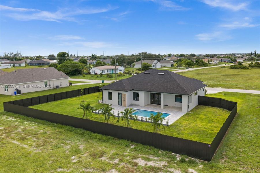 Front exterior of a new home in , Cape Coral, FL, highlighting curb appeal (Image 26).