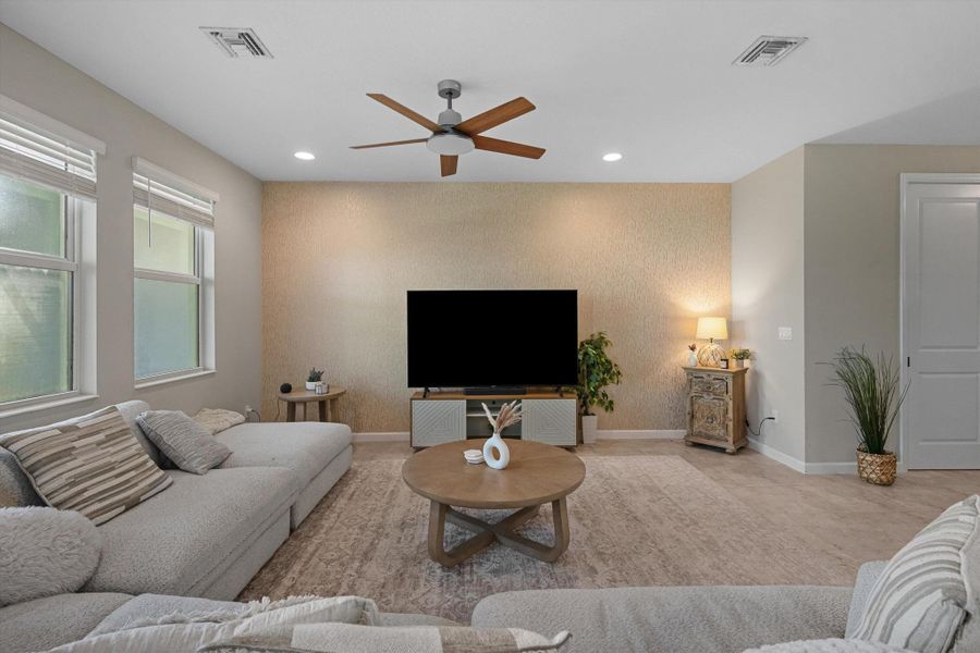 Furnished interior view inside a new home in , Westlake (Image 17).