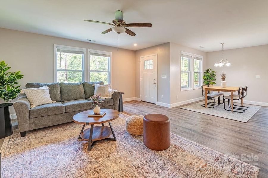 Furnished interior view inside a new home in , Black Mountain (Image 4).