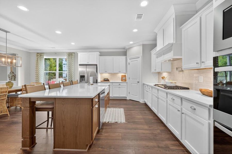 Furnished interior view inside a new home in Hemingway, Flowery Branch (Image 17).