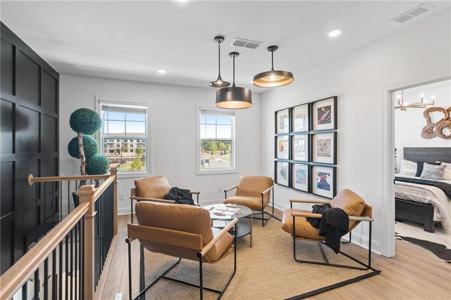 Furnished interior view inside a new home in Waterhaven, Cumming (Image 15).