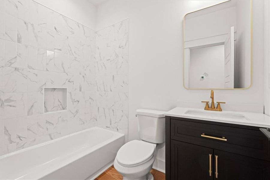 Furnished interior view inside a new home in , Carrollton (Image 40).