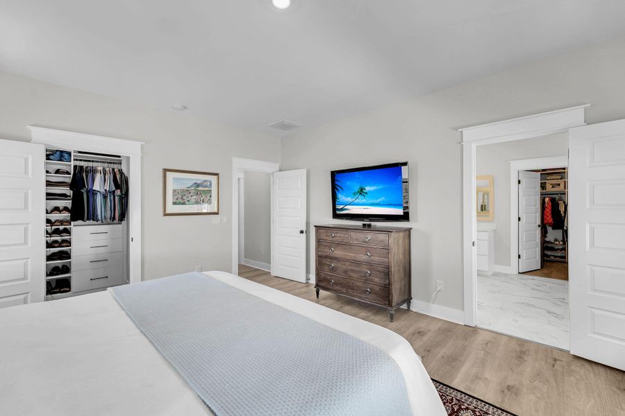 Furnished interior view inside a new home in Carolina Park: Riverside, Mount Pleasant (Image 70).