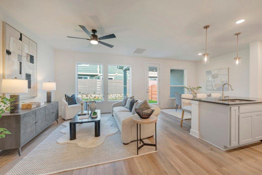 Family Room (Staged)