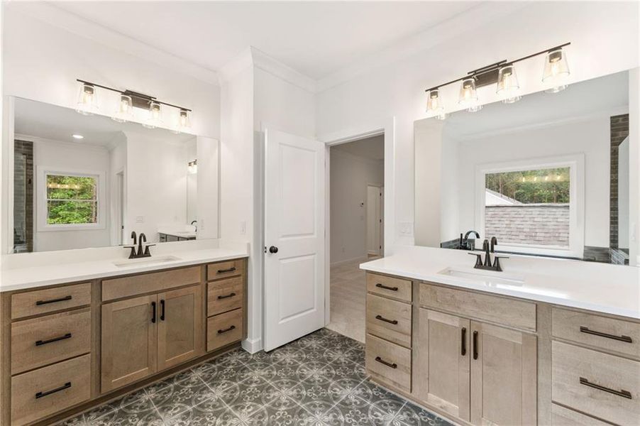 Furnished interior view inside a new home in Lanesborough, Marietta (Image 11).