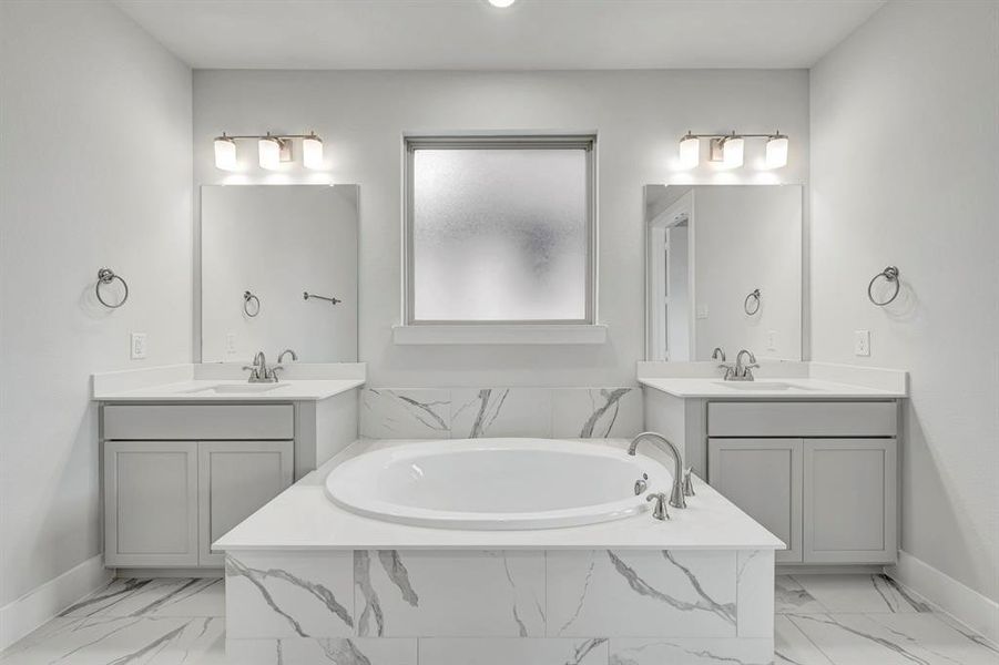 Furnished interior view inside a new home in Lilyana, Celina (Image 12).