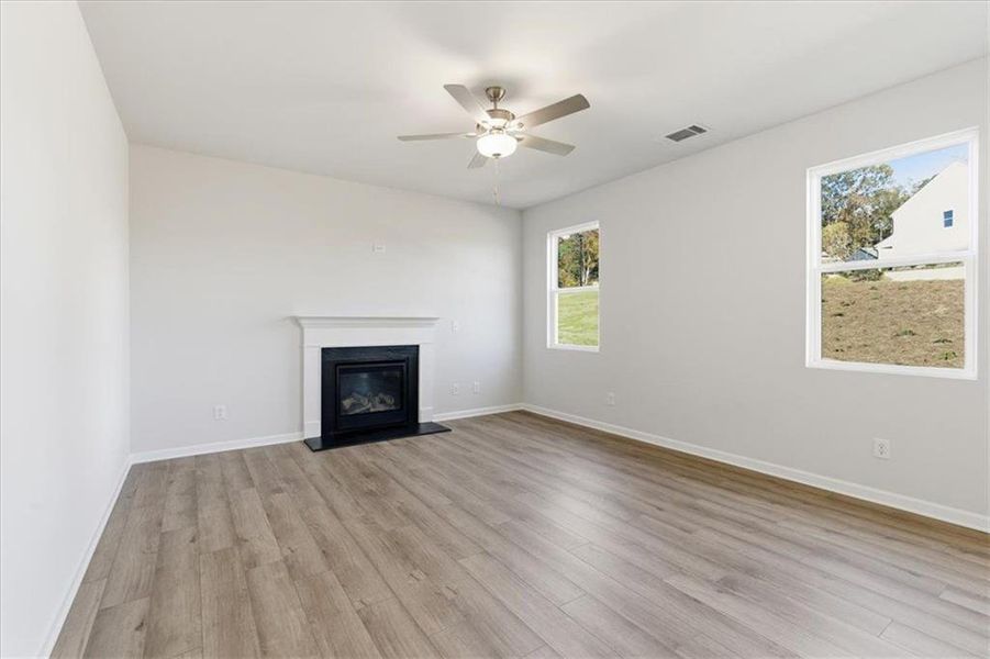 Spacious, unfurnished interior of a new home in , Canton (Image 29).