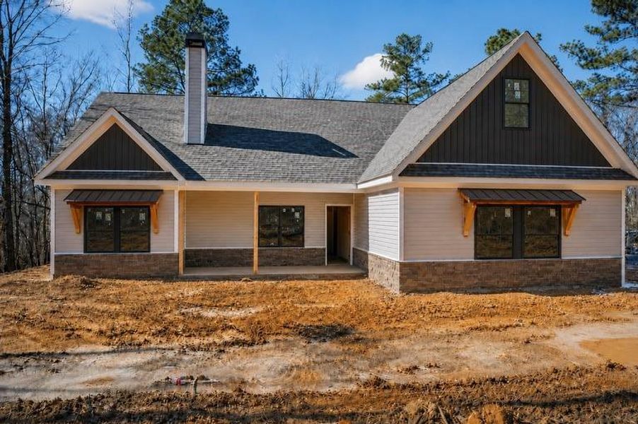 In-progress construction of a new home in , Cedartown, GA (Image 29).