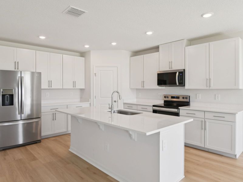 Furnished interior view inside a new home in Magnolia Bay - Classic Series, Nokomis (Image 3).