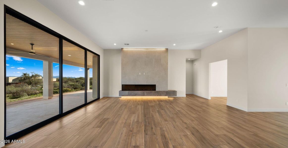 Great Room with Natural Lighting Great Room with Natural Lighting