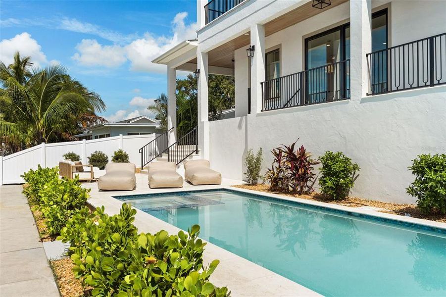 Exterior details and patio area of a home in , St. Petersburg (Image 26). Exterior details and patio area of a home in , St. Petersburg (Image 26).