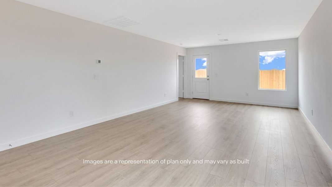 Spacious, unfurnished interior of a new home in Overlook West, Wolfforth (Image 11).