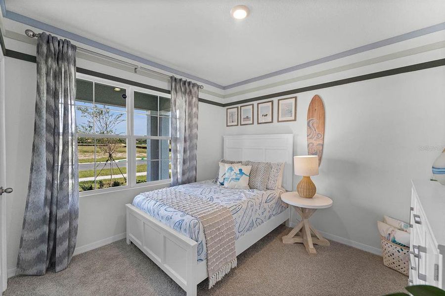 Furnished interior view inside a new home in , Winter Haven (Image 16). Furnished interior view inside a new home in , Winter Haven (Image 16).