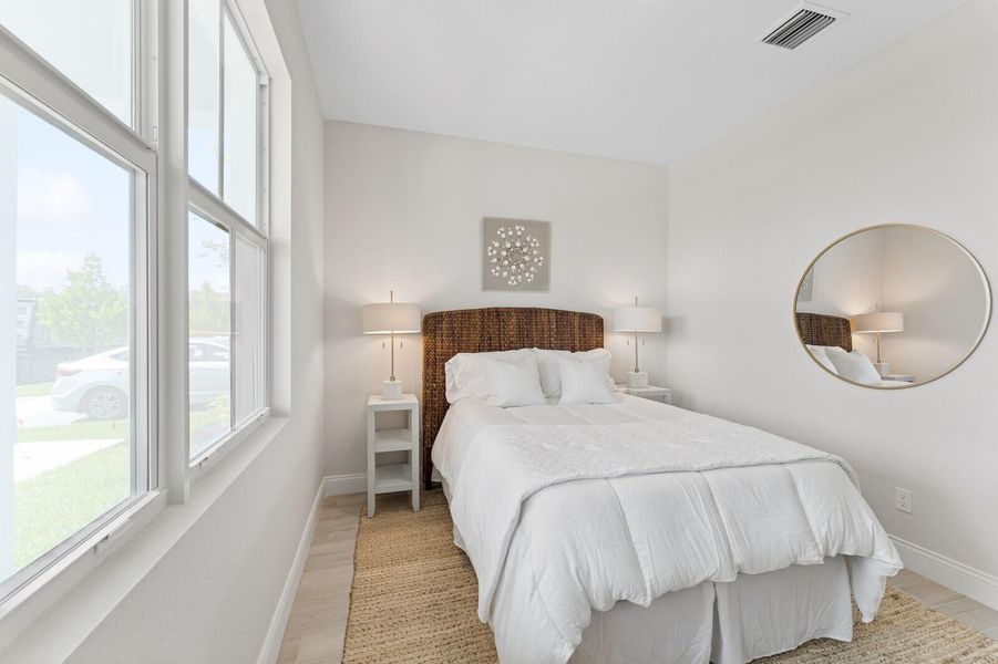 Furnished interior view inside a new home in , Port St. Lucie (Image 33).