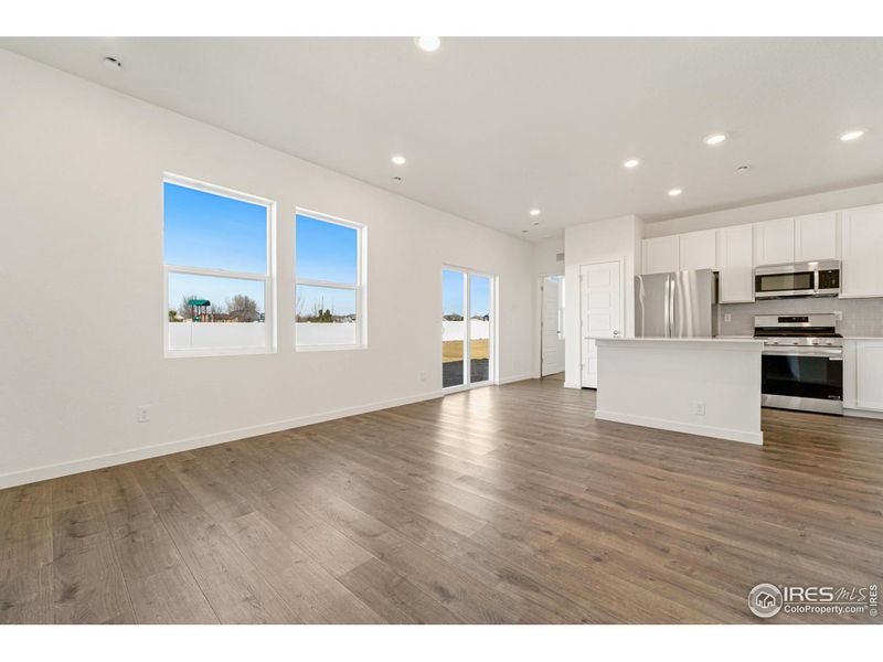Spacious, unfurnished interior of a new home in Liberty Draw, Evans (Image 7). Spacious, unfurnished interior of a new home in Liberty Draw, Evans (Image 7).