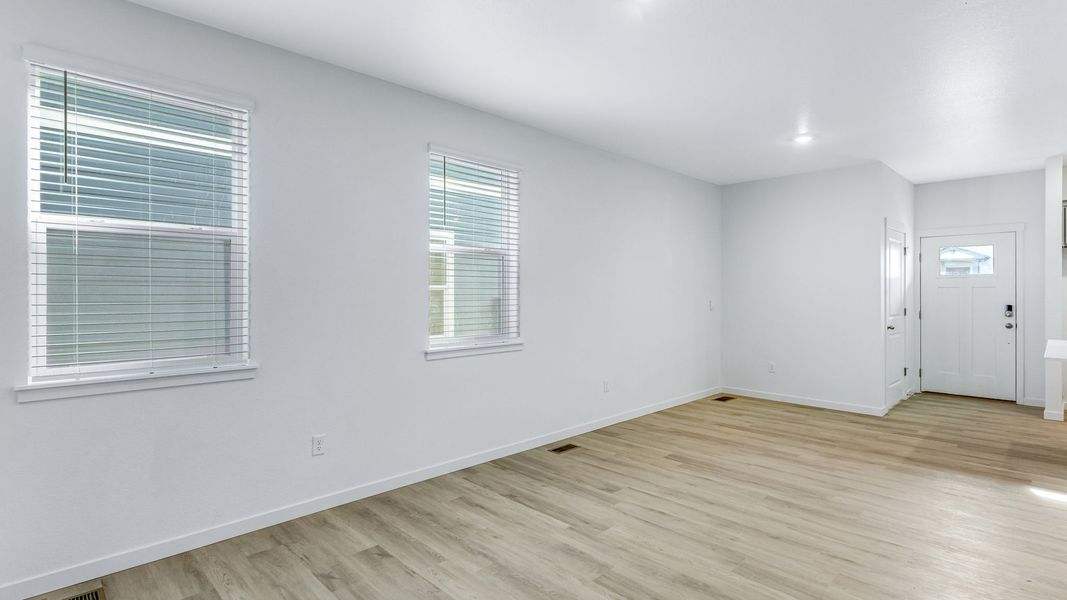 Spacious, unfurnished interior of a new home in Revere at Johnstown, Johnstown (Image 18). Spacious, unfurnished interior of a new home in Revere at Johnstown, Johnstown (Image 18).