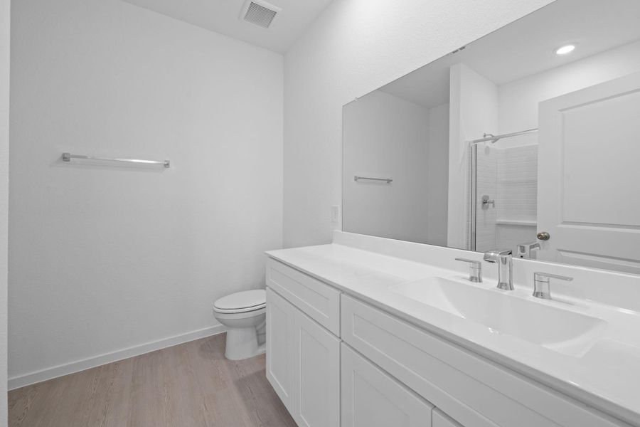 Furnished interior view inside a new home in Crosby Farms, Crosby (Image 7).