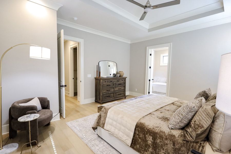 Furnished interior view inside a new home in Faith View, Ooltewah (Image 39).