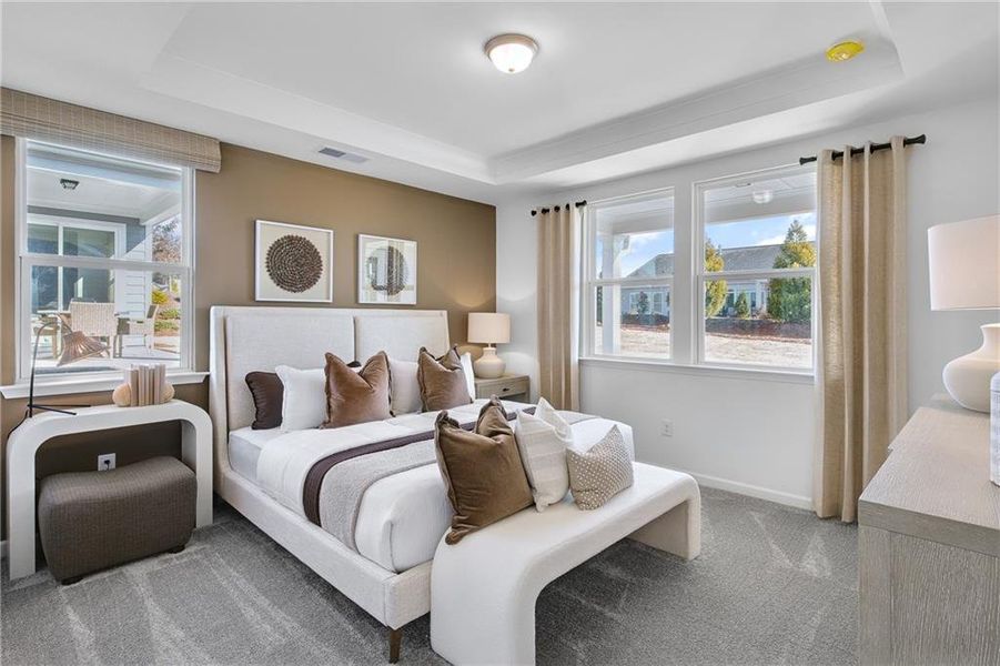 Furnished interior view inside a new home in Sun City Peachtree, Griffin (Image 14).