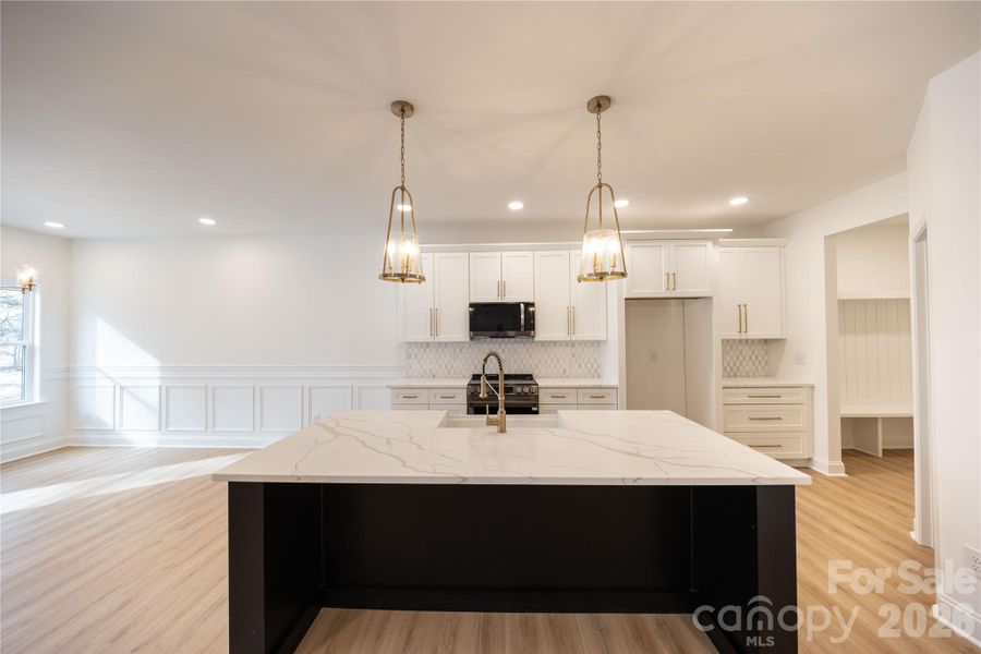 Furnished interior view inside a new home in , Salisbury (Image 9).