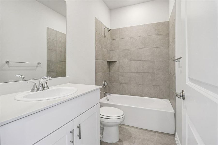 Photo is not of the actual home, but is an inspirational photo of builder’s model home and may depict options, furnishings, and/or decorator features that are not included.