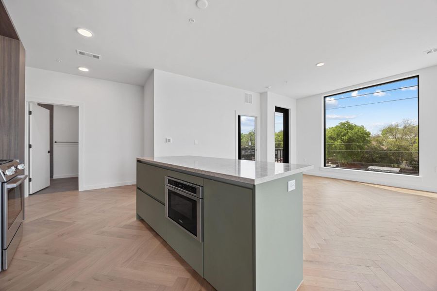 Furnished interior view inside a new home in , Austin (Image 13).