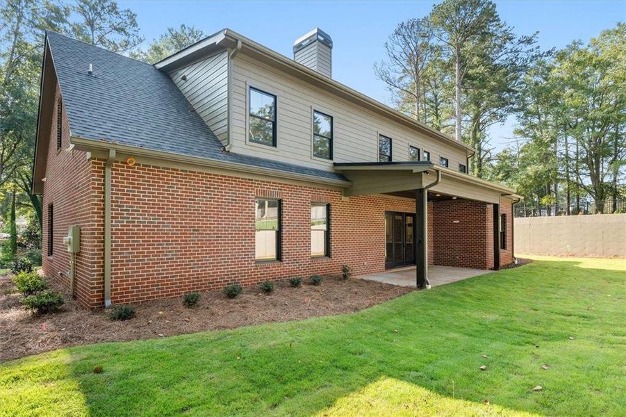 Exterior details and patio area of a home in , Carrollton (Image 31).