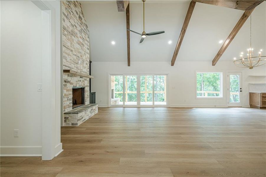 Spacious, unfurnished interior of a new home in , Woodstock (Image 22).