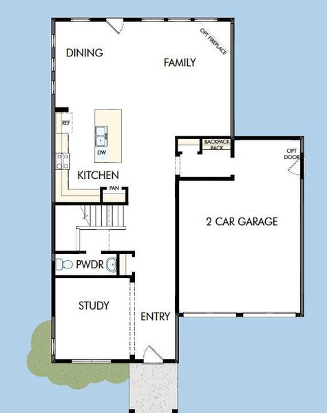 2D floor plan layout of this home in , Charleston, SC (Image 3). 2D floor plan layout of this home in , Charleston, SC (Image 3).