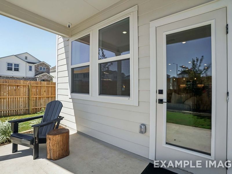 Representative exterior details of a home built from the The Pinecrest B w/ 3rd Car by Davidson Homes LLC in Saddle Creek Ranch, Cibolo (Image 3).