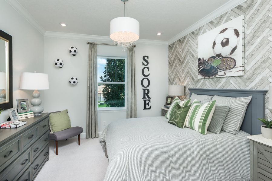 Representative furnished interior of a home built from the Amelia by Taylor Morrison in Tiburon, Nokomis (Image 12).