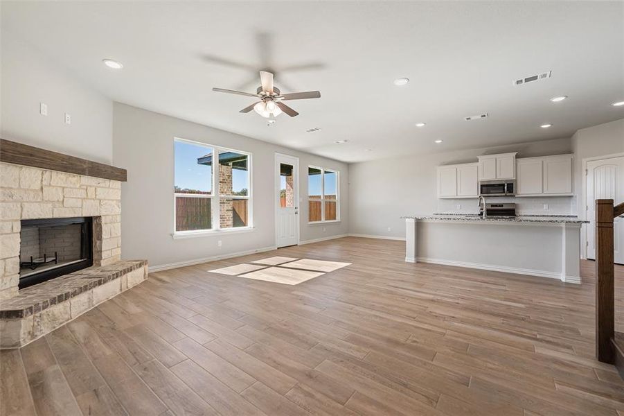 Spacious, unfurnished interior of a new home in Covenant Park, Springtown (Image 17). Spacious, unfurnished interior of a new home in Covenant Park, Springtown (Image 17).