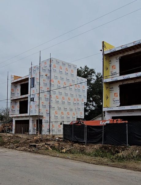 In-progress construction of a new home in , Houston, TX (Image 8).