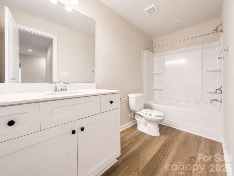 Furnished interior view inside a new home in , Charlotte (Image 8).