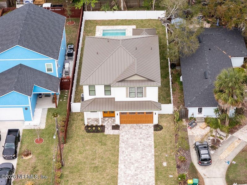 Exterior details and patio area of a home in , Jacksonville Beach (Image 28). Exterior details and patio area of a home in , Jacksonville Beach (Image 28).