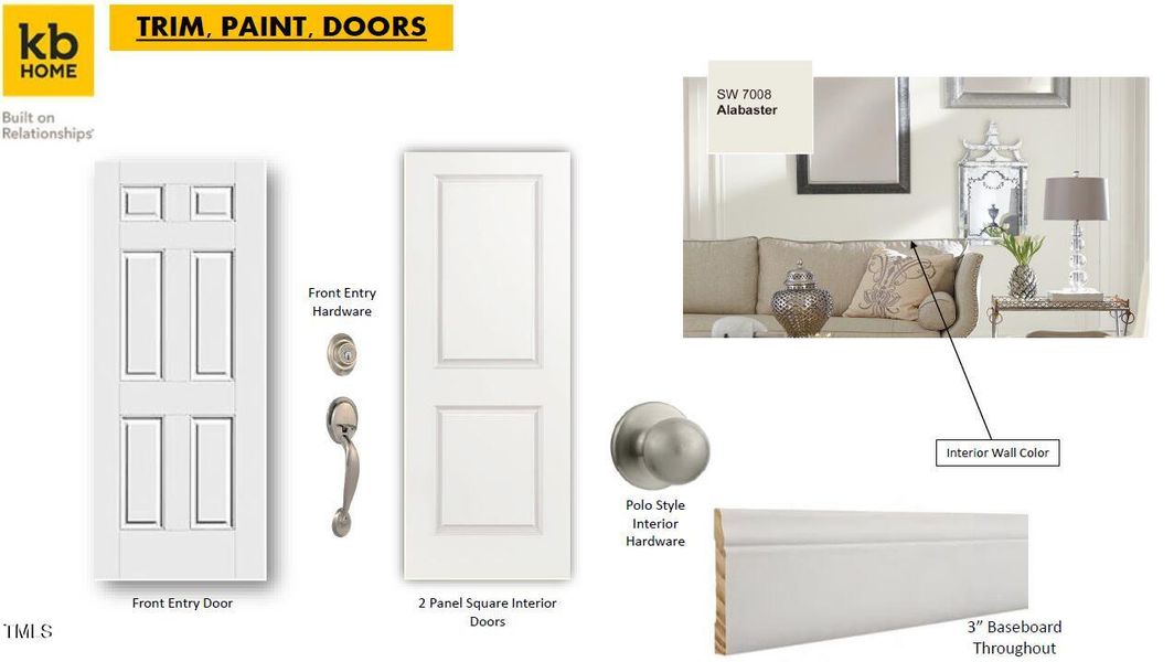 Trim, Paint, Door Color Scheme