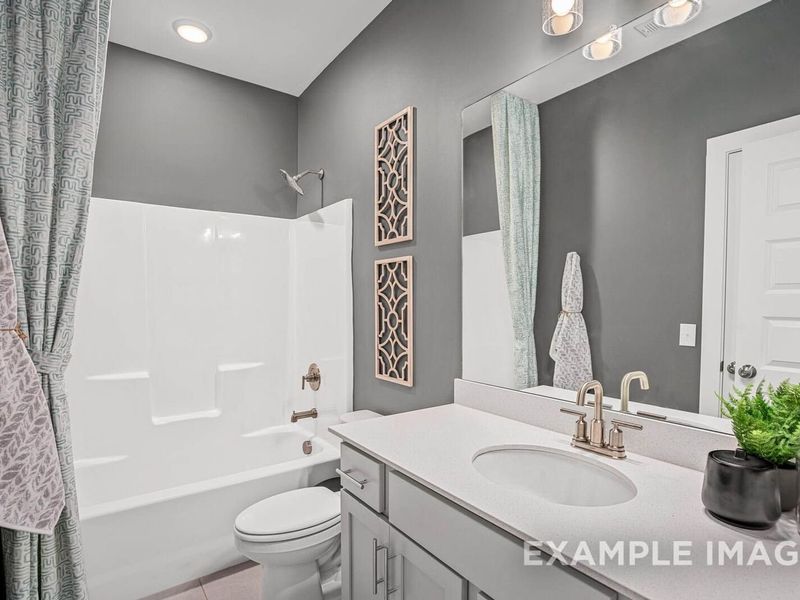 Furnished interior view inside a new home in Sage Farms, White House (Image 31).