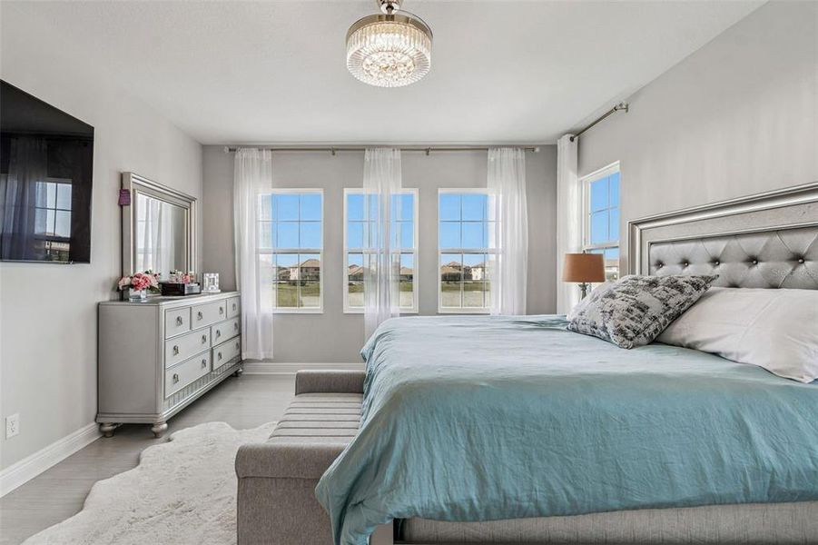 Furnished interior view inside a new home in Mirada, San Antonio (Image 34).
