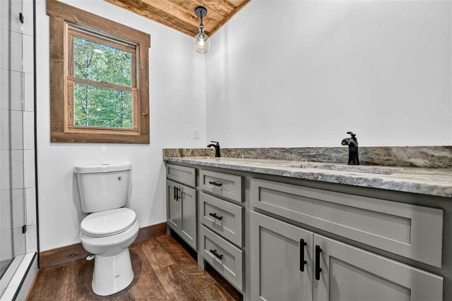 Furnished interior view inside a new home in , Blue Ridge (Image 9).