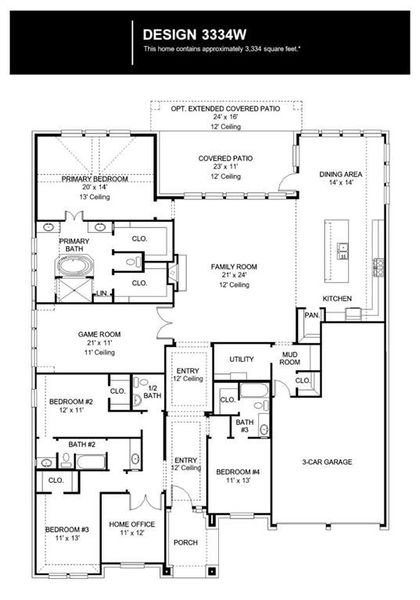 2D floor plan layout of this home in Bridgewater, Midlothian, TX (Image 2). 2D floor plan layout of this home in Bridgewater, Midlothian, TX (Image 2).