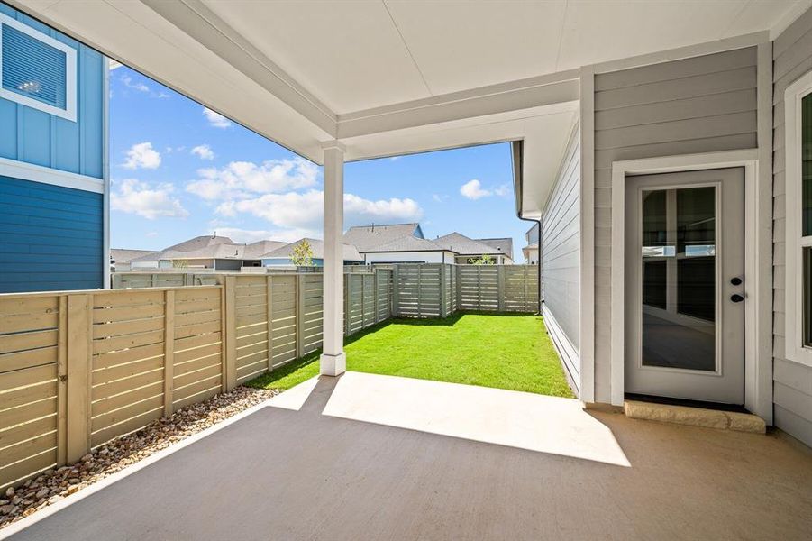 Covered Patio